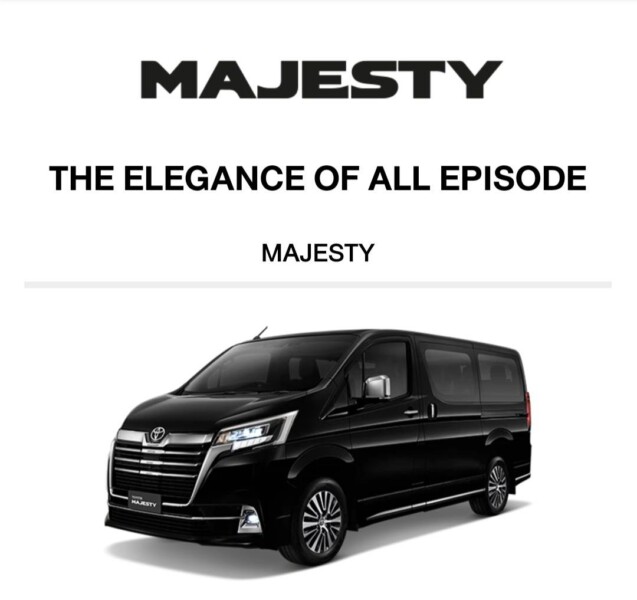 เช่ารถ Toyota Majesty พร้อมคนขับ โทร.0936039399 13 15778